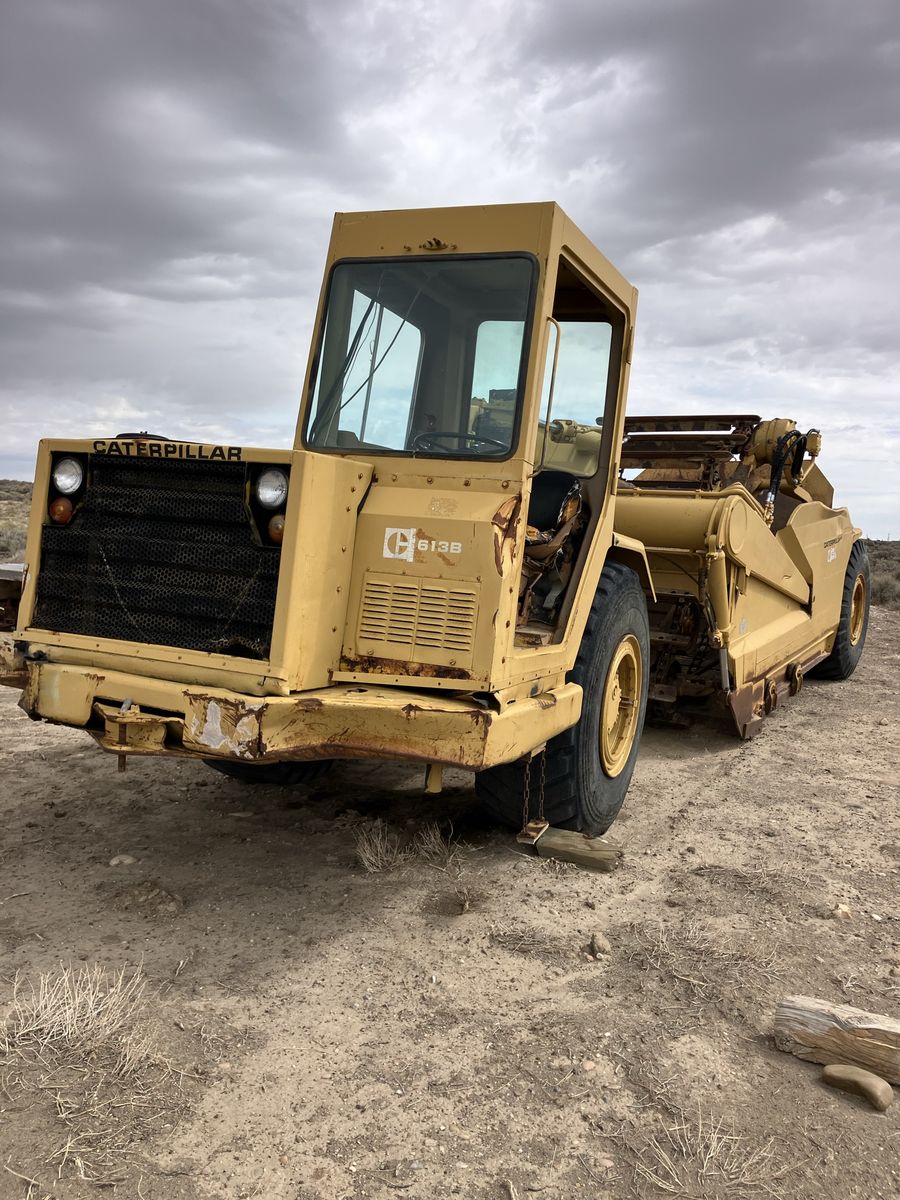 1979 Cat 613B Paddle-Wheel Scraper