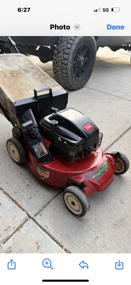 Toro Lawnmower Works Great