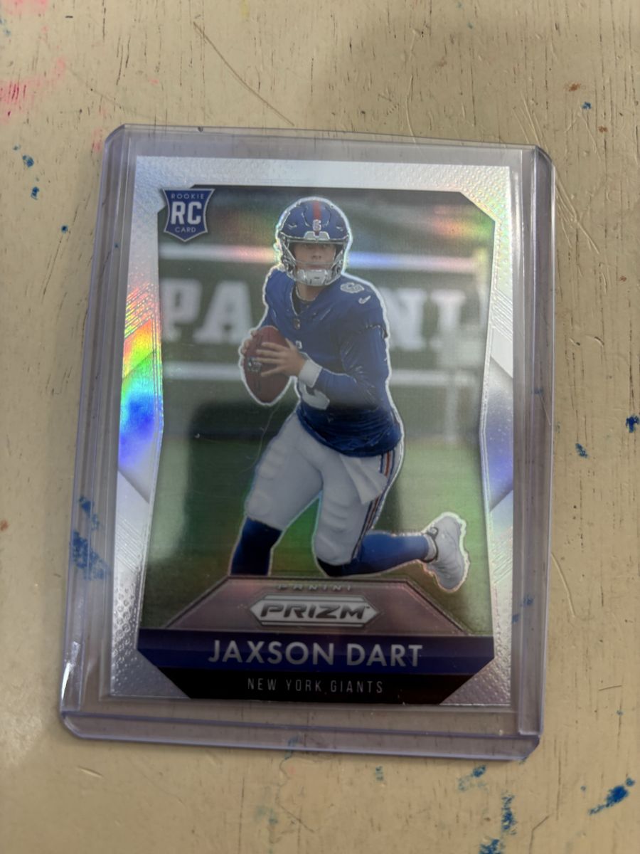 Jaxson Dart Rookie Flashback Silver Prizm