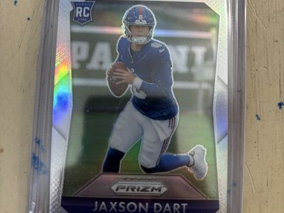 Jaxson Dart Rookie Flashback Silver Prizm