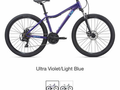 Ultra Violet / Light Blue liv Bliss Bike