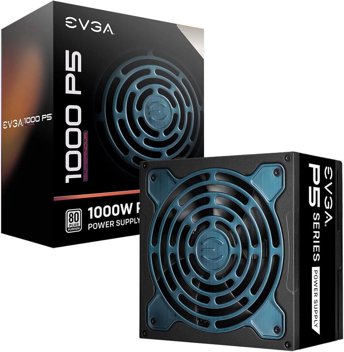 1000 W Platinum Power Supply -  EVGA 1000 P5 SuperNOVA 80+ Platinum