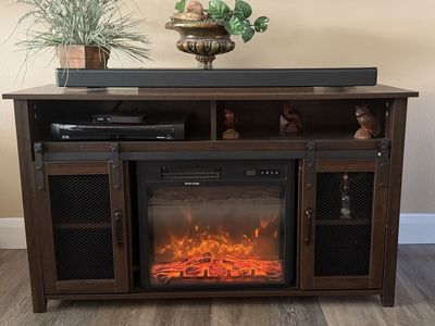 Wayfair electric fireplace tv stand