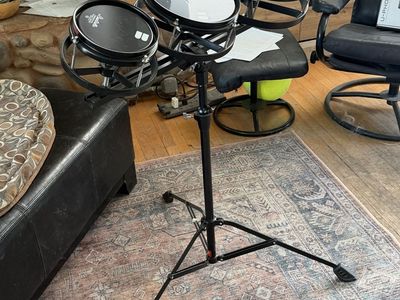Beatello Roto Tom Drum Set 6" 8" 10" with Height Adjustable Stand