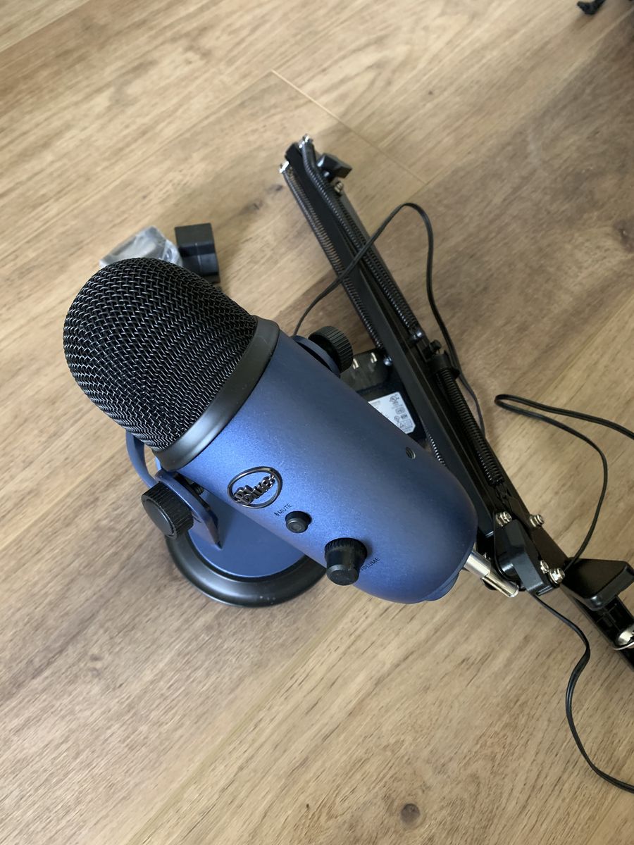 Blue Podcaster Microphone