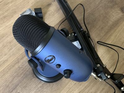 Blue Podcaster Microphone