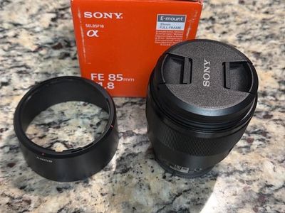 Sony 85mm 1.8