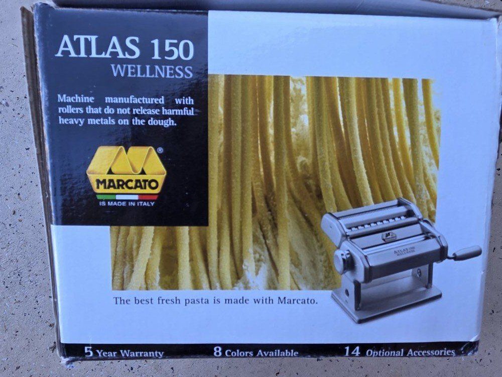 Marcato Atlas 150 Wellness Pasta Machine