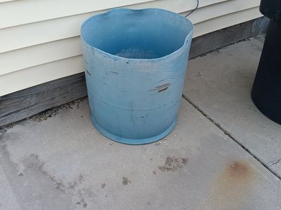 Got 2 water or feed barrels for livestock i no longer need free if you can use