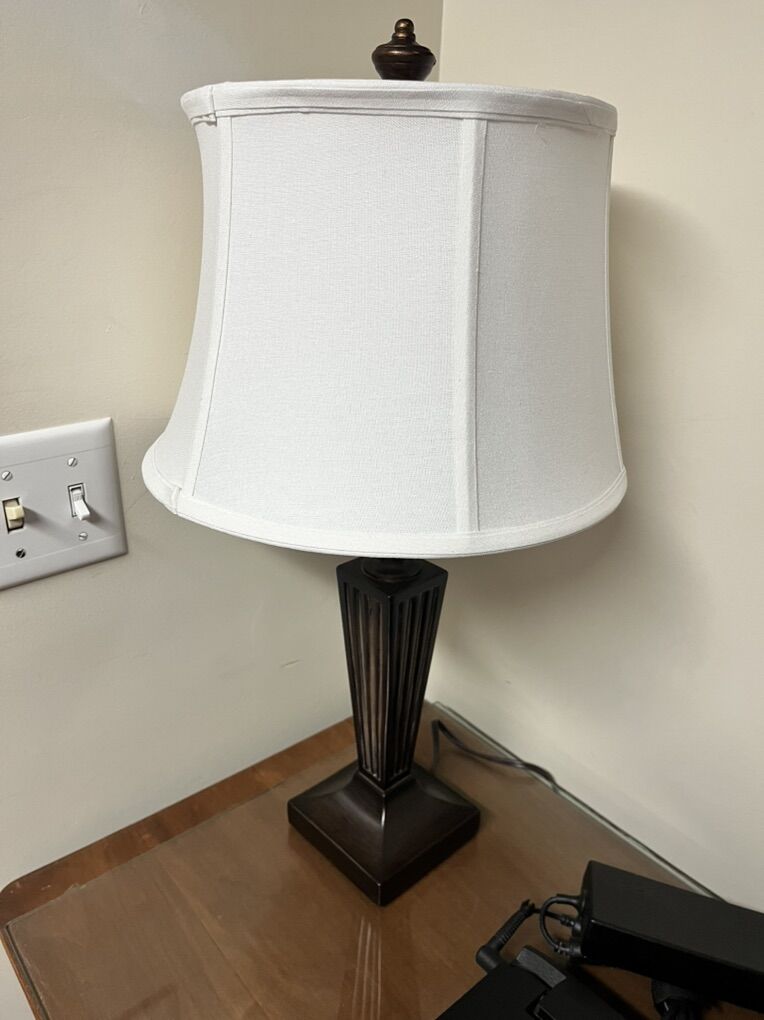 Classic side Table Desk Lamps Sold As Pair