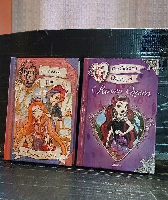 Ever After High: Truth or Hair & The Secret Diary of Raven Queen - Children's Hardcover Book Set