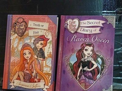 Ever After High: Truth or Hair & The Secret Diary of Raven Queen - Children's Hardcover Book Set