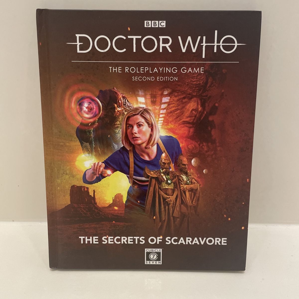 BBC Doctor Who: The Roleplaying Game Second Edition - The Secrets of Scaravore RPG Book