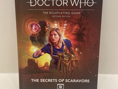 BBC Doctor Who: The Roleplaying Game Second Edition - The Secrets of Scaravore RPG Book