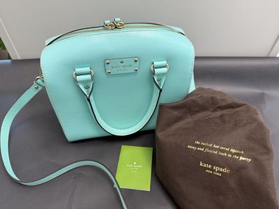 Kate Spade Wellesley Alessa Satchel/Purse - Robin's Egg Blue (EUC)