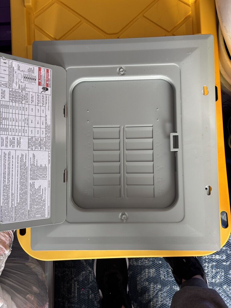 125amp Eaton Panel