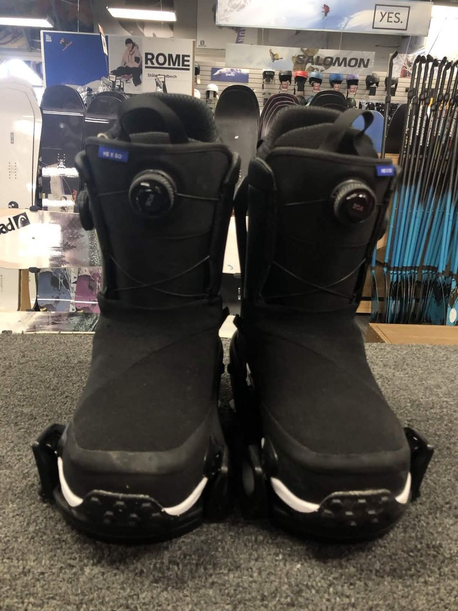 Used Burton Highshot X Step-on Snowboard Boot+Binding Mens 11