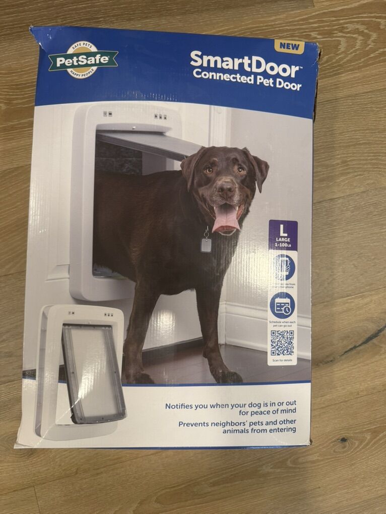Pet Safe Smart Dog door Brand New!