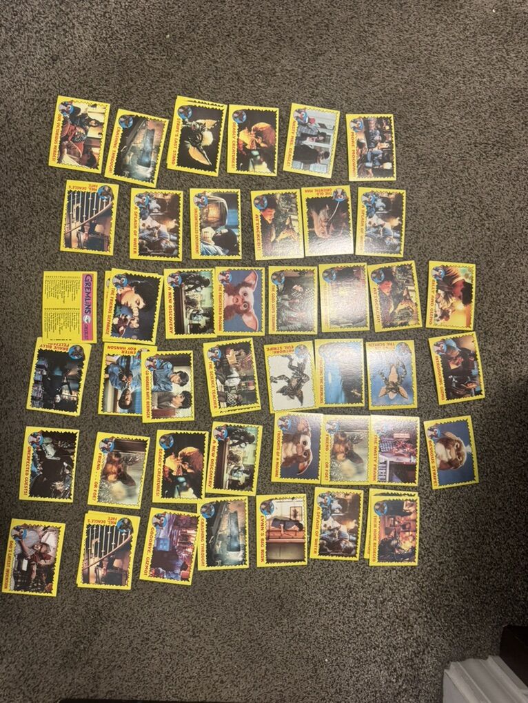 Gremlins Trading Cards 1984