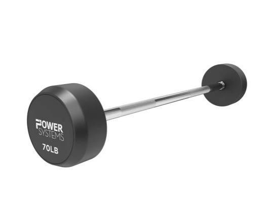 Power Systems 70lb Fixed Straight Barbell