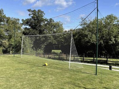 Two Open Goaaal! Large 16’ x 7’ Soccer Goal Net& Rebounder – $200 each or $375 for both