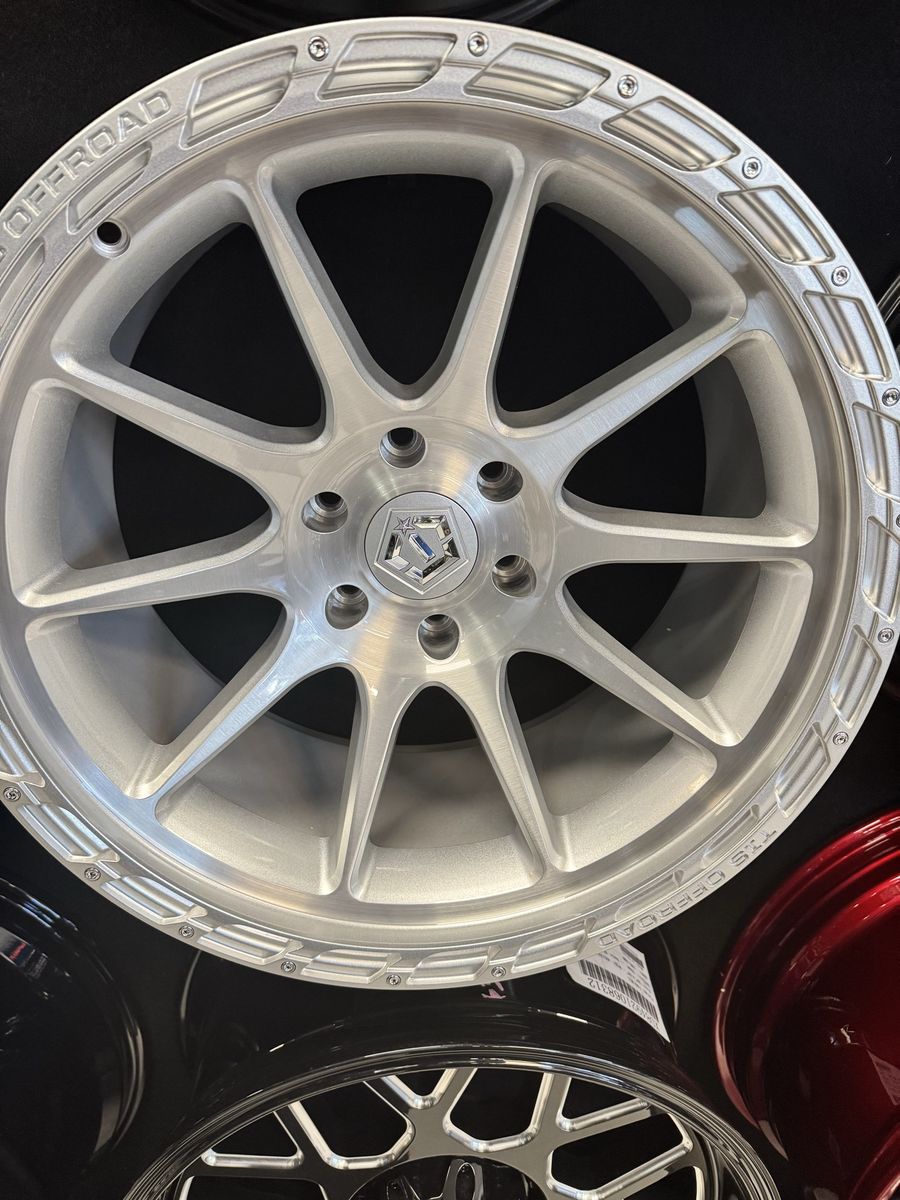 TIS wheels style 563BS-2106324 Brushed Silver 20x10 6x135/6x139.7 Wheels (Set of 4)