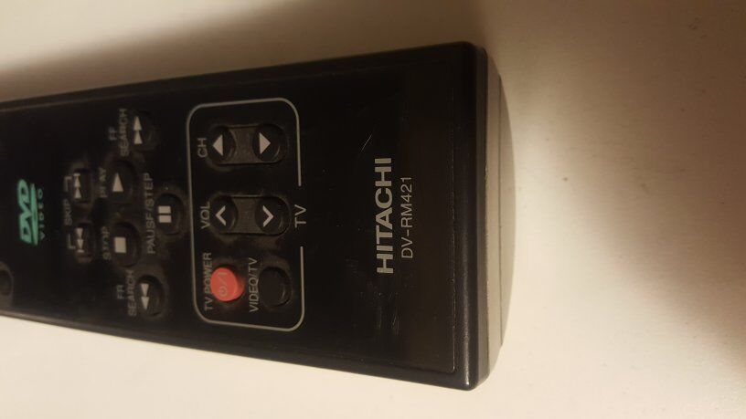 Hitachi DVD remote control model DV-RM421.
