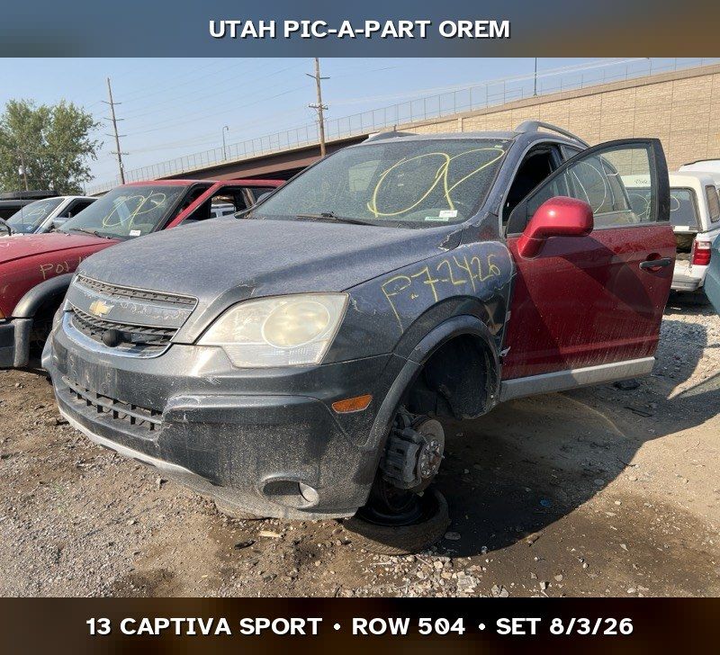 Just In! 2013 Chevrolet Captiva Sport Parts - UTPAP Orem