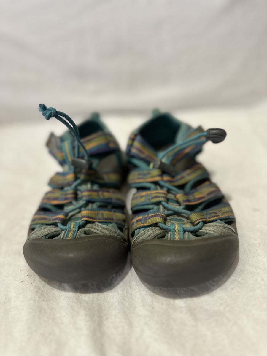 Keen Toddler 12 Beach Blue/Striped Hiking Sandals