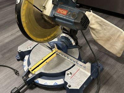 RYOBI wood chop saw