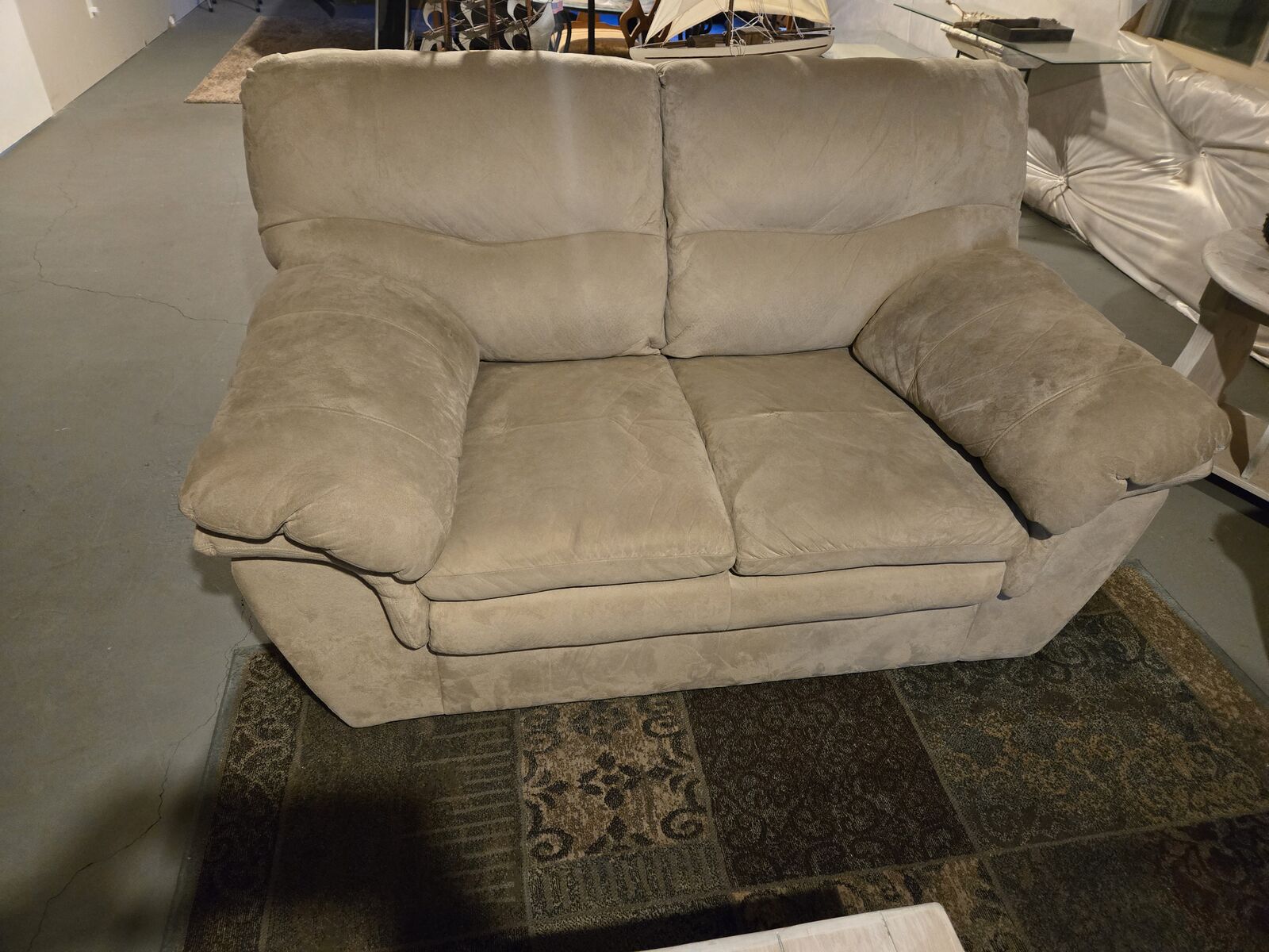 Couch and loveseat $150