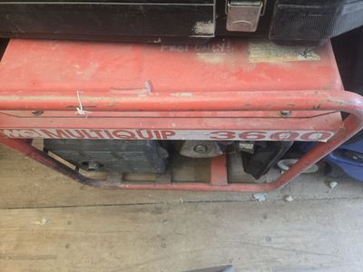 Multiquip Generator 3600