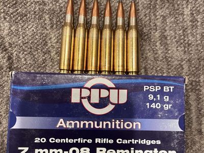 7MM-08 Ammo 26 Factory Rounds