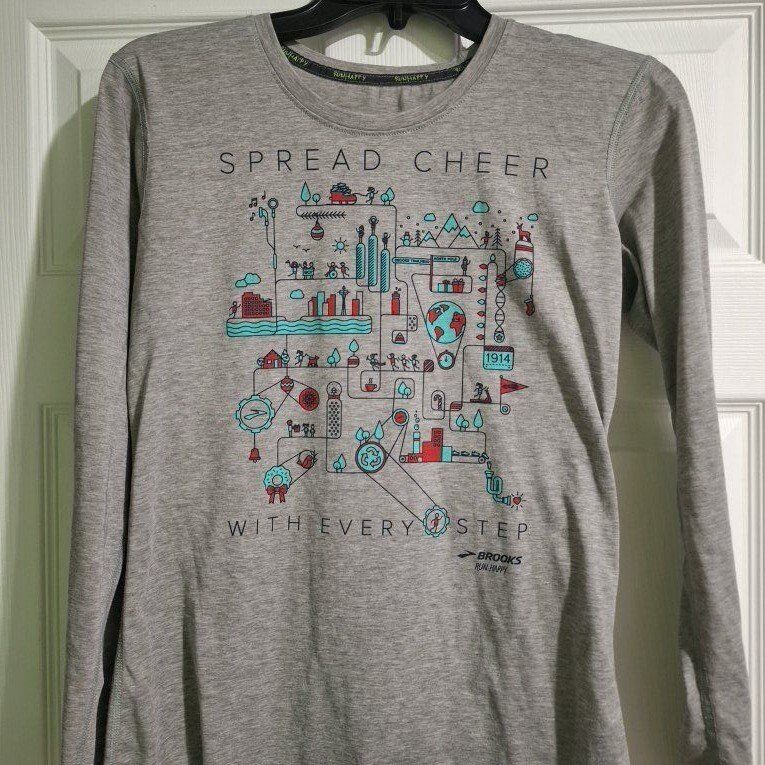 Long-sleeve Brooks Running Shirt