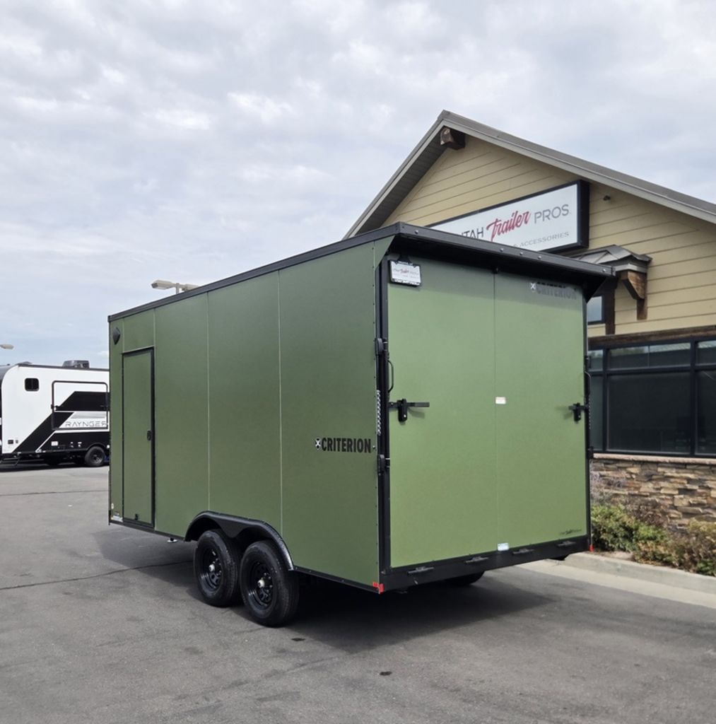 2026 Criterion 8x16 / 8.5x16 10K Axles .080 PolyCOR Aluminum Enclosed Cargo Trailer New