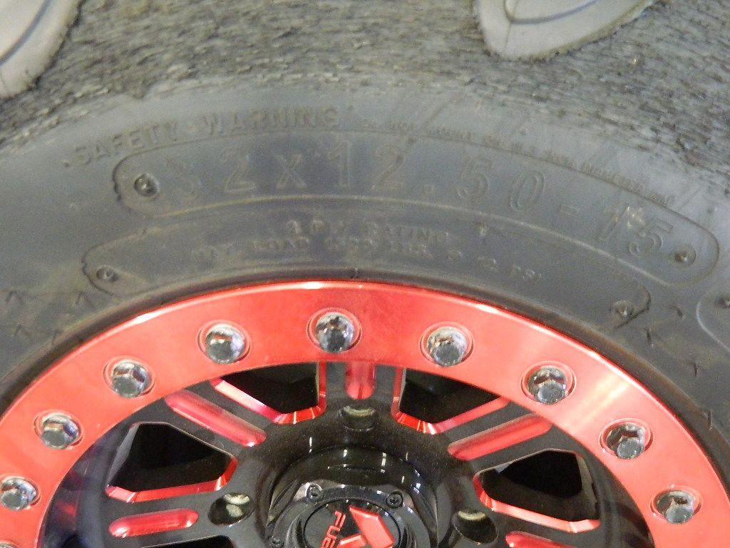 32" RZR BOLT PATTERN Paddle Tires and Rims SandCraft