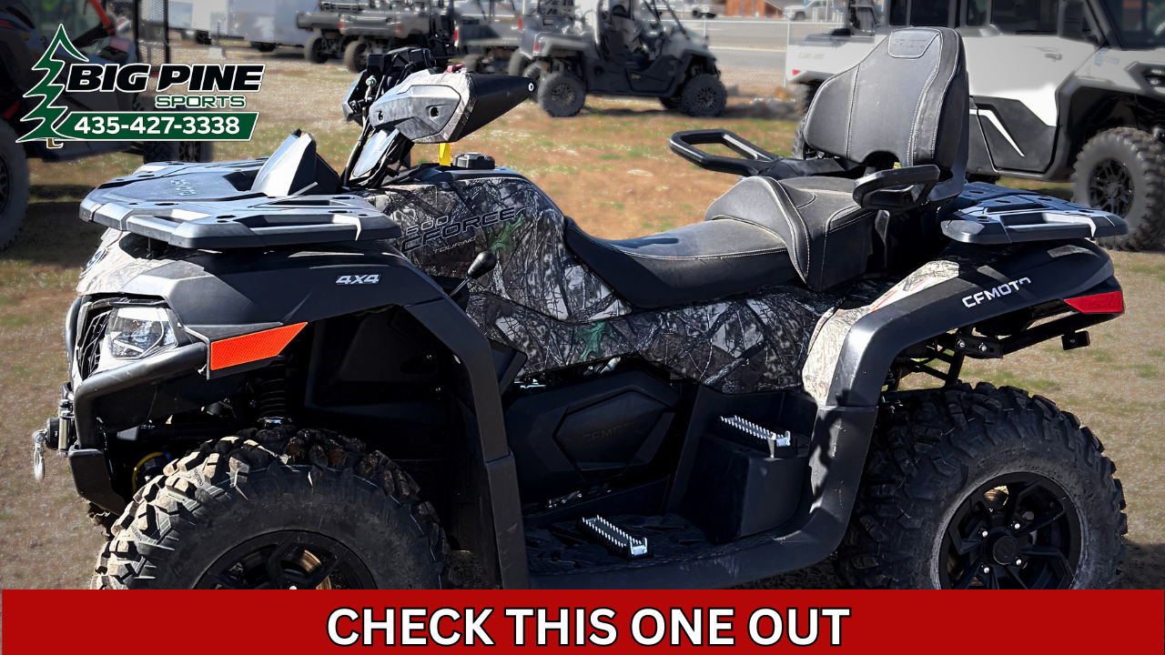 2024 CFMoto CForce 600 Touring – Only 394 Miles, Fully Serviced