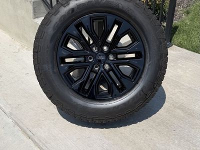 Ford F150 Rims and Tires 275/65R20 Goodyear Wrangler Trail Runner almost new
