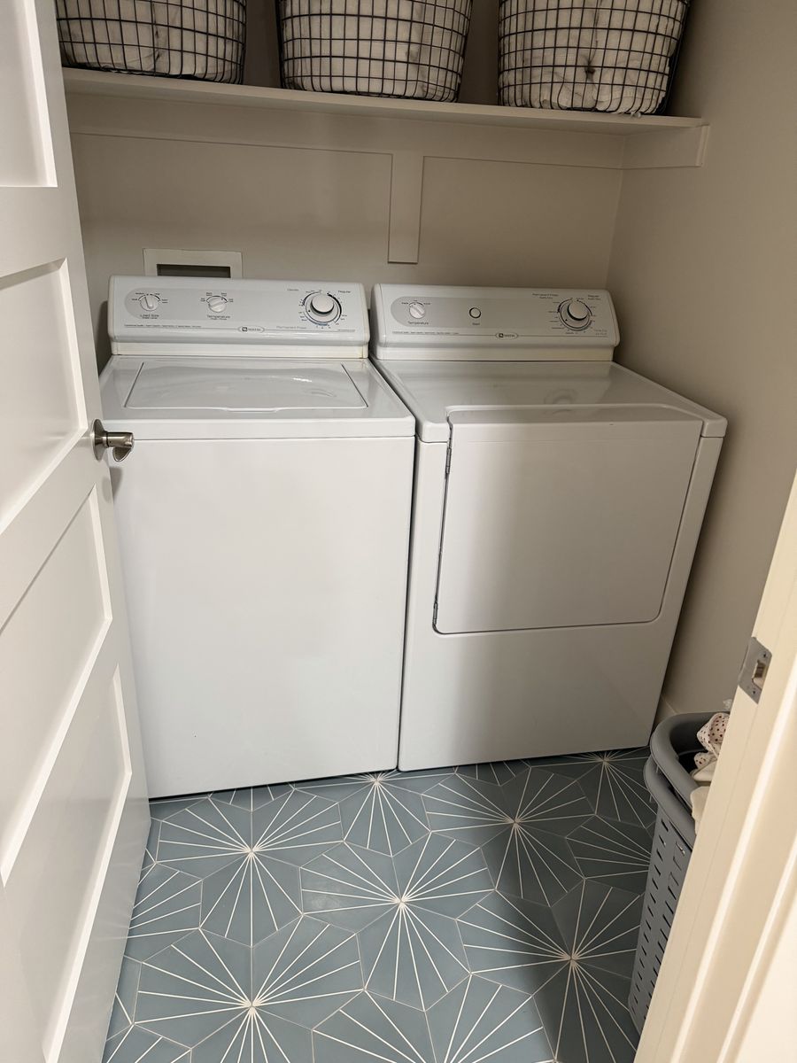 Maytag White Top-Load Washer & Dryer Set - Commercial Quality, Quiet Series