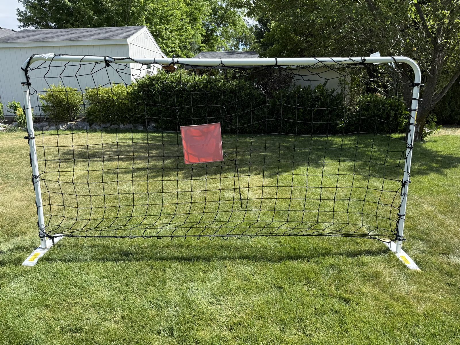 Soccer Net/Rebounder 10' x 5' Training Goal with Carry Bag