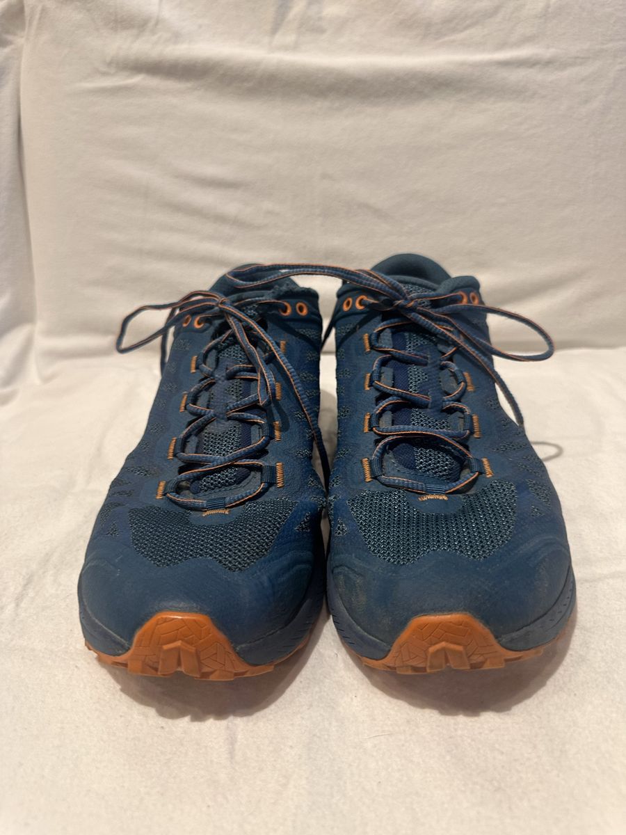 Lasportiva men’s size 9.5 teal with orange trim Karacal trail shoes