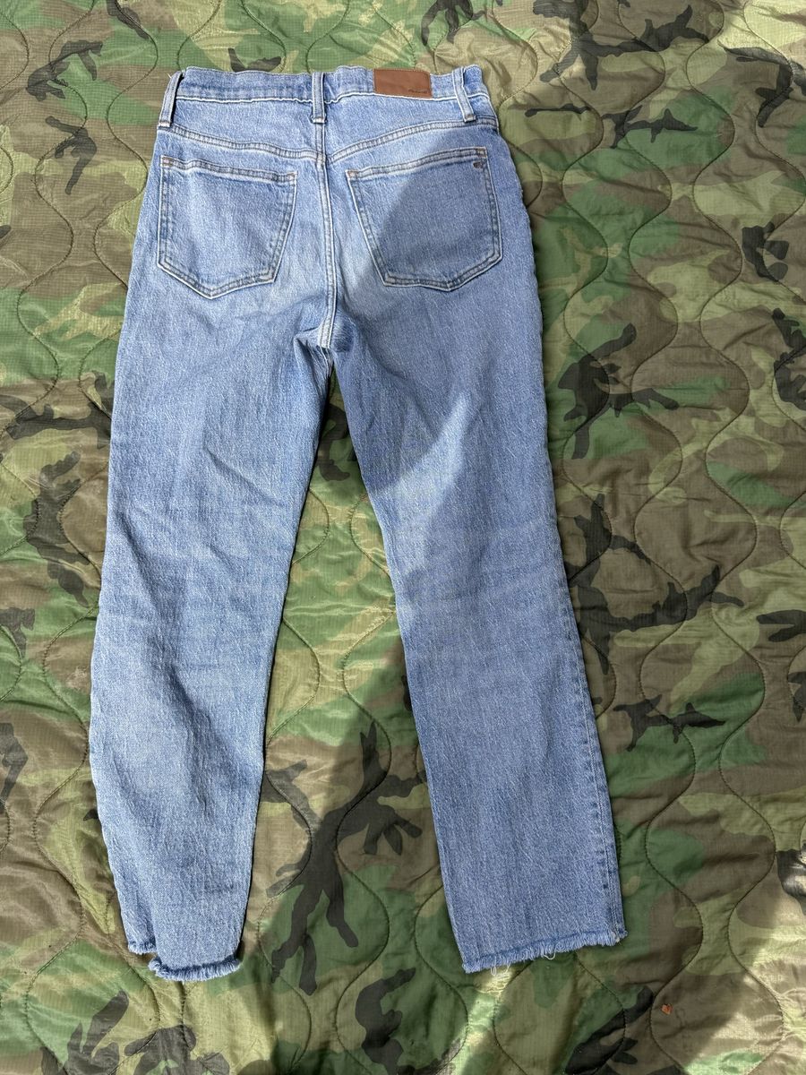 Madewell The Perfect Vintage Crop Jean, Light Wash - Size 27