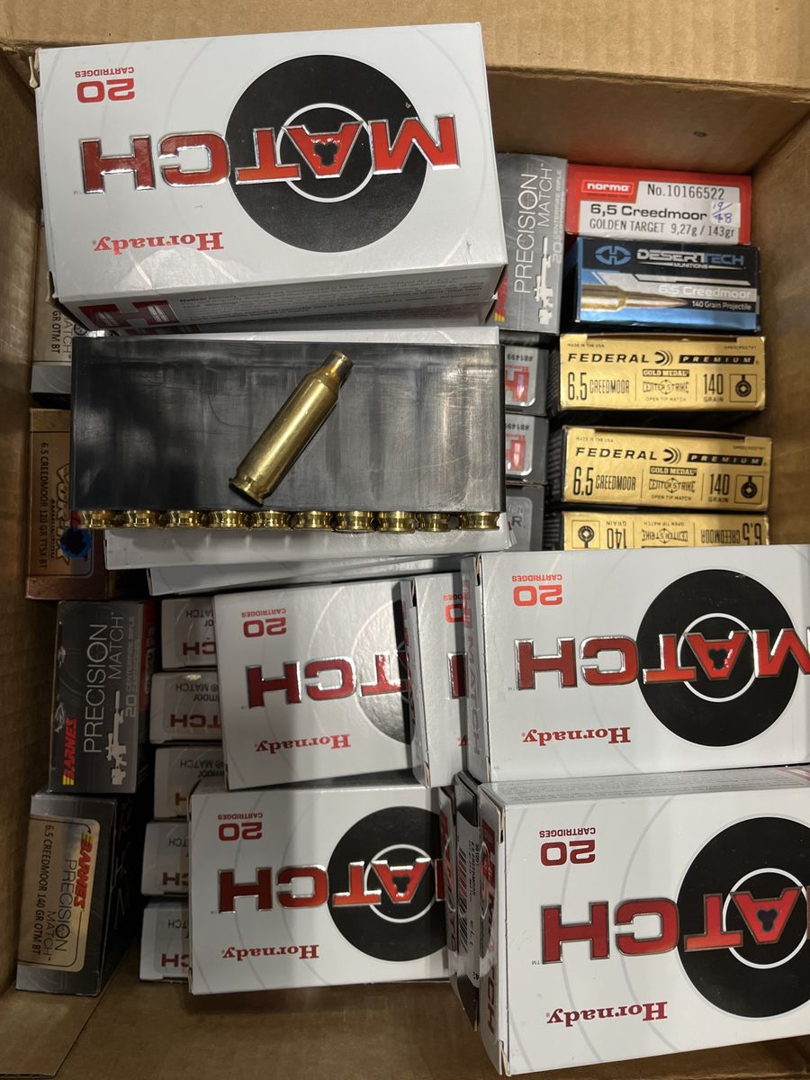 6.5 Creedmoor Brass.