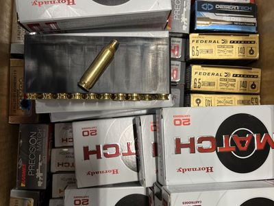 6.5 Creedmoor Brass.