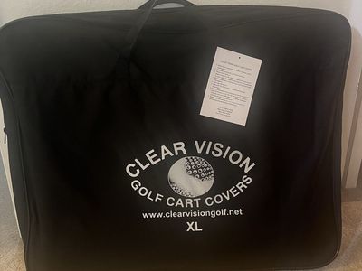 Brand new Clear Vision Golf Cart Cover XL Black
