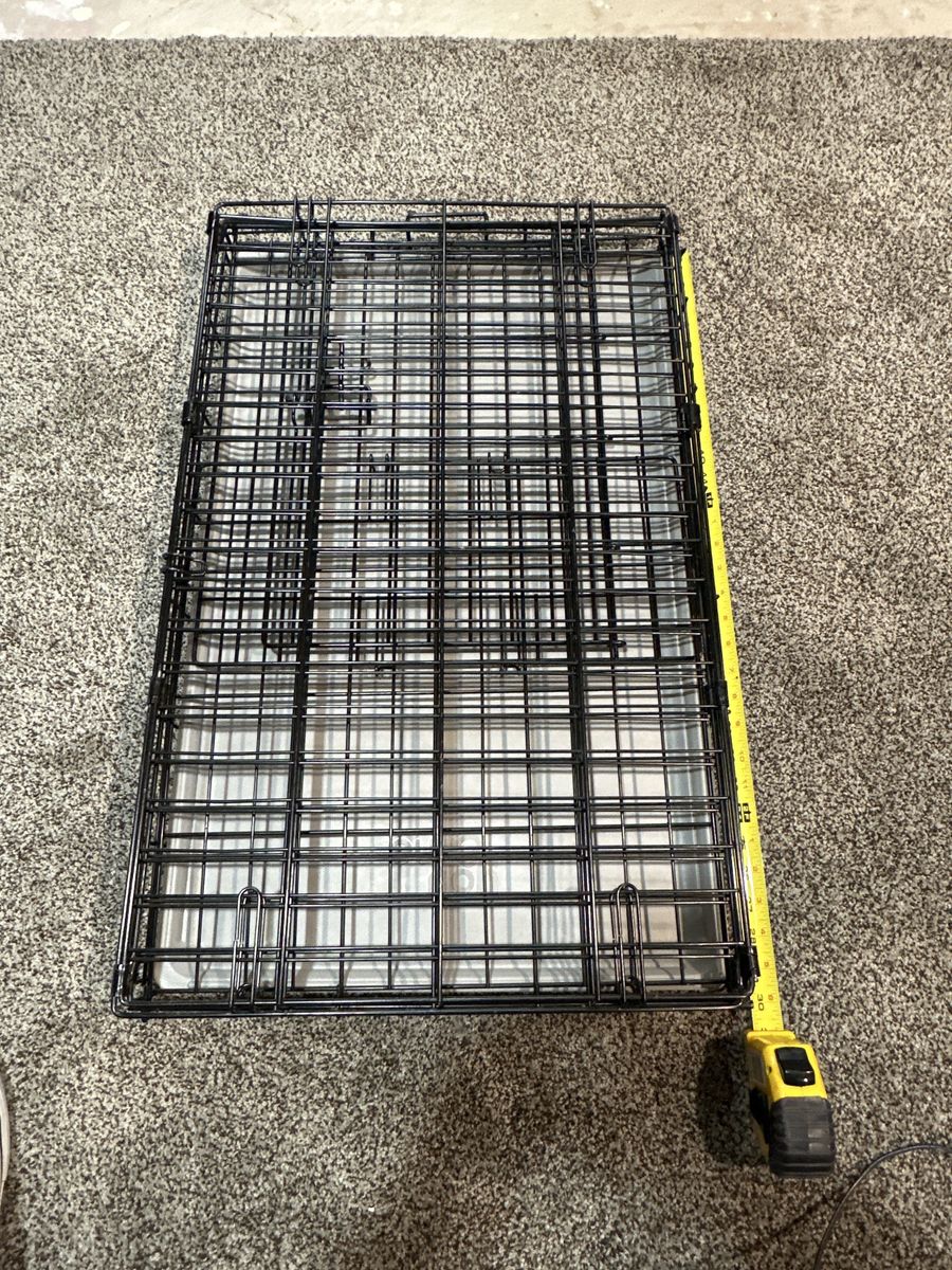 Folding Dog Crate 29”L x 19”w 21”H