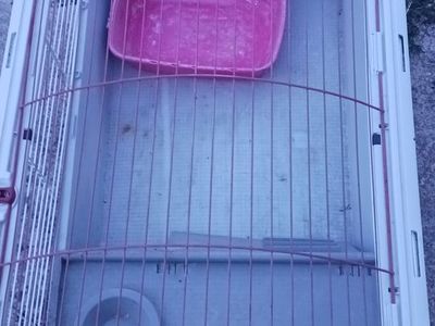 Living World Rabbit or Small Animal Cage Good Condition