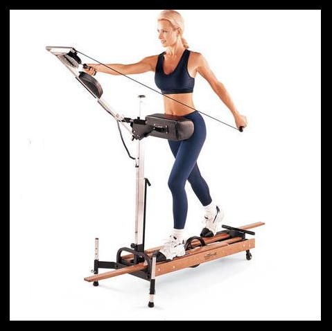 NORDICTRACK PRO SKI EXERCISE MACHINE NORDIC TRACK w/ COMPUTER MONITOR, CROSS COUNTRY SKIER