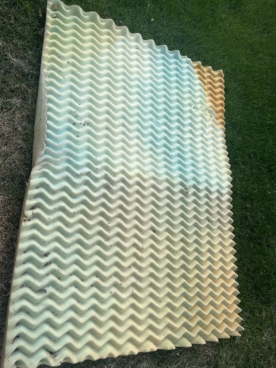 Egg Crate memory Foam Mattress Topper Padding