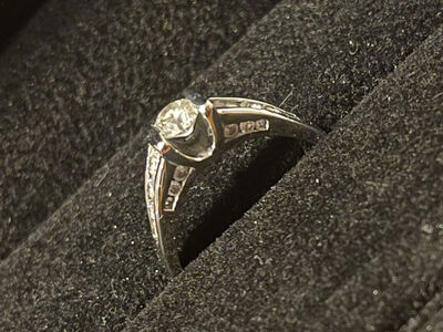 Love Story Diamond Engagement Ring